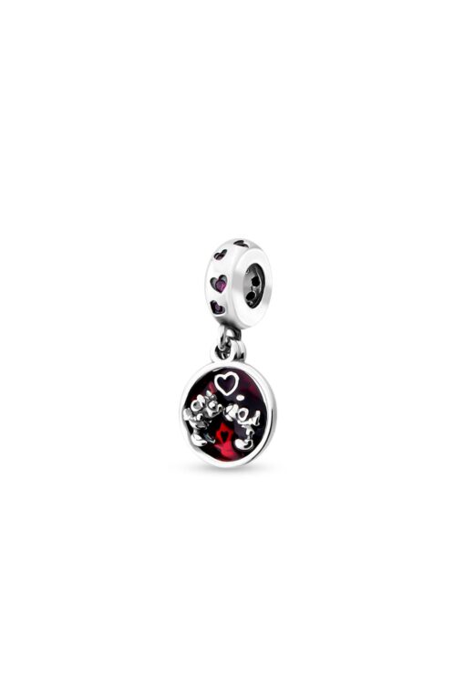 Minnie Ve Mickey Mouse Sevgi Ve Öpücük Sallantılı Charm