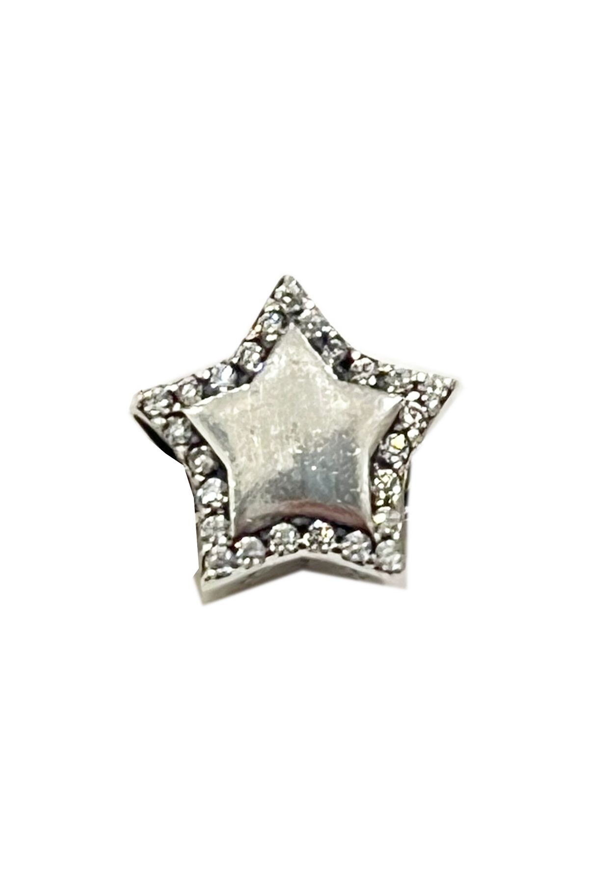 Yerli Üretim Taşlı Yıldız Charm