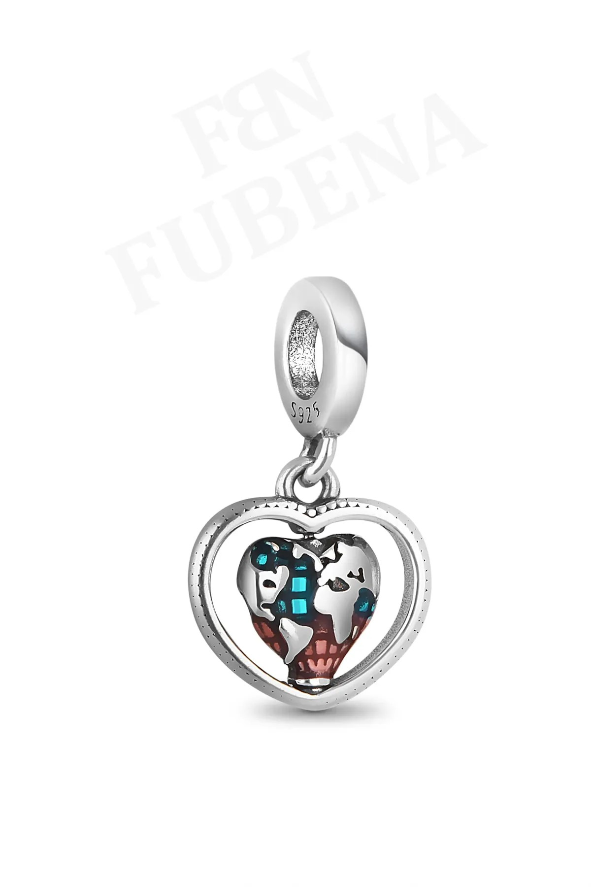 Aile ve Dönen Kalp Sallantılı Charm