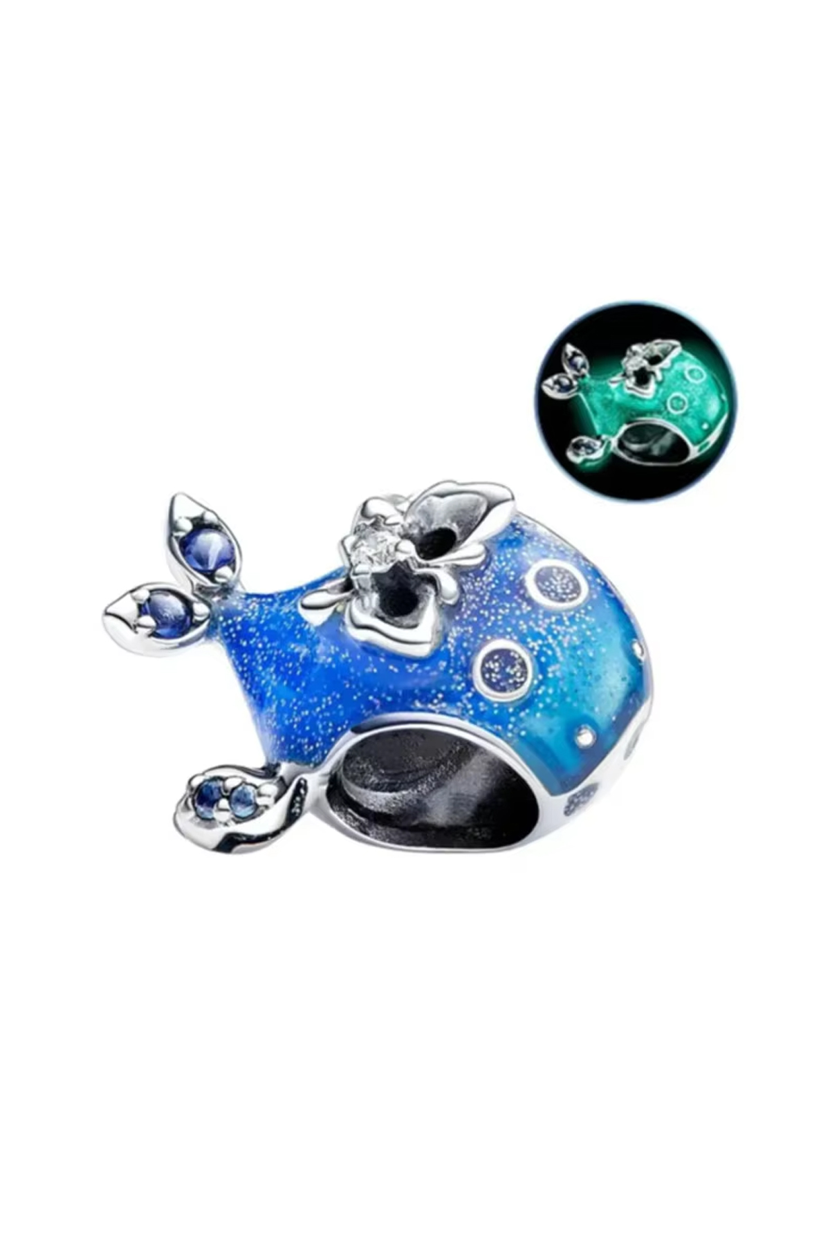 Karanlıkta Parlayan Balina Charm