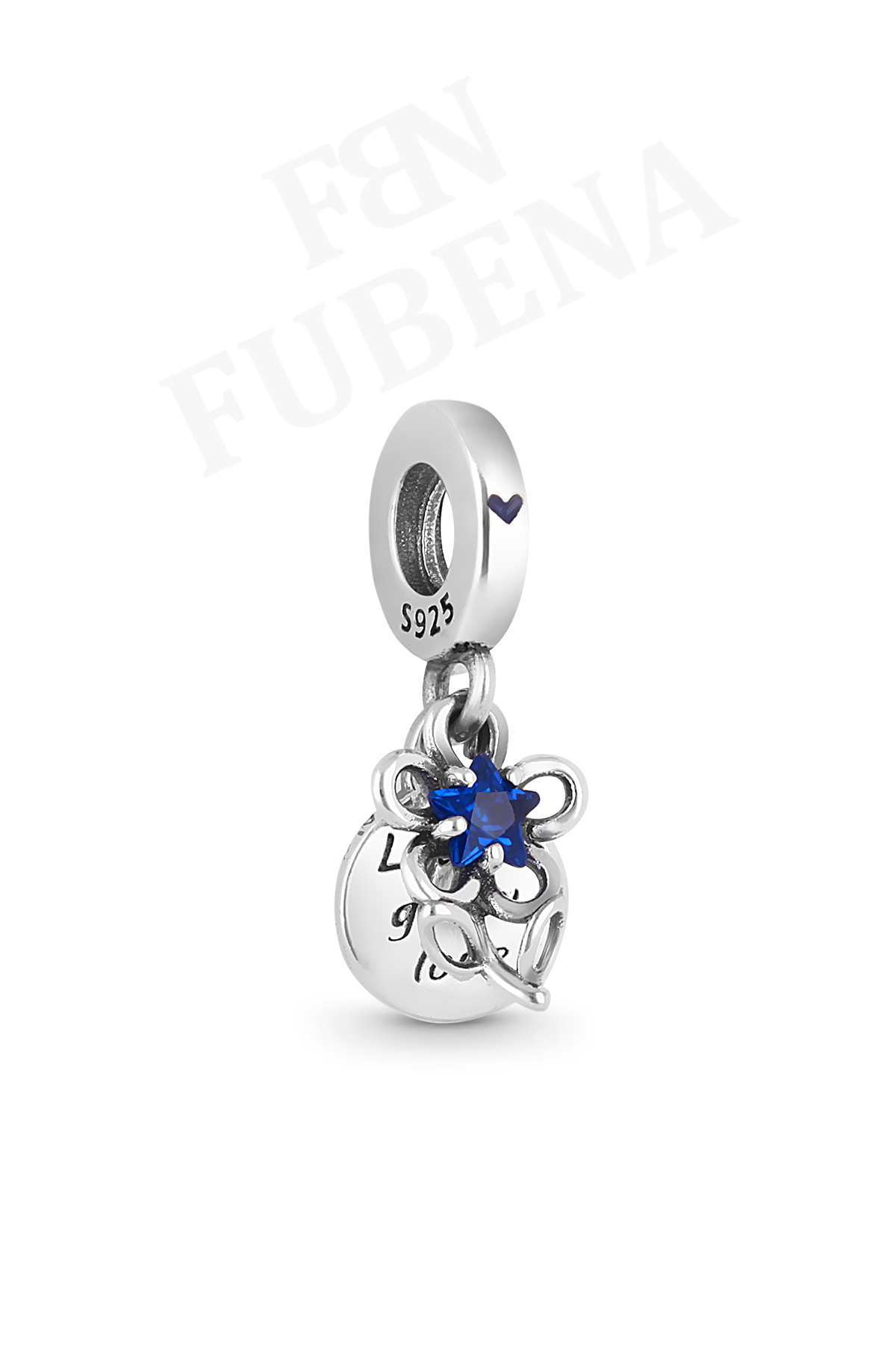 Fubena Çiçek Çift Sallantılı Charm