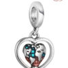 Aile Ve Dönen Kalp Sallantılı Charm