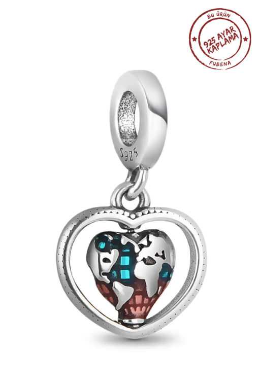 Aile Ve Dönen Kalp Sallantılı Charm