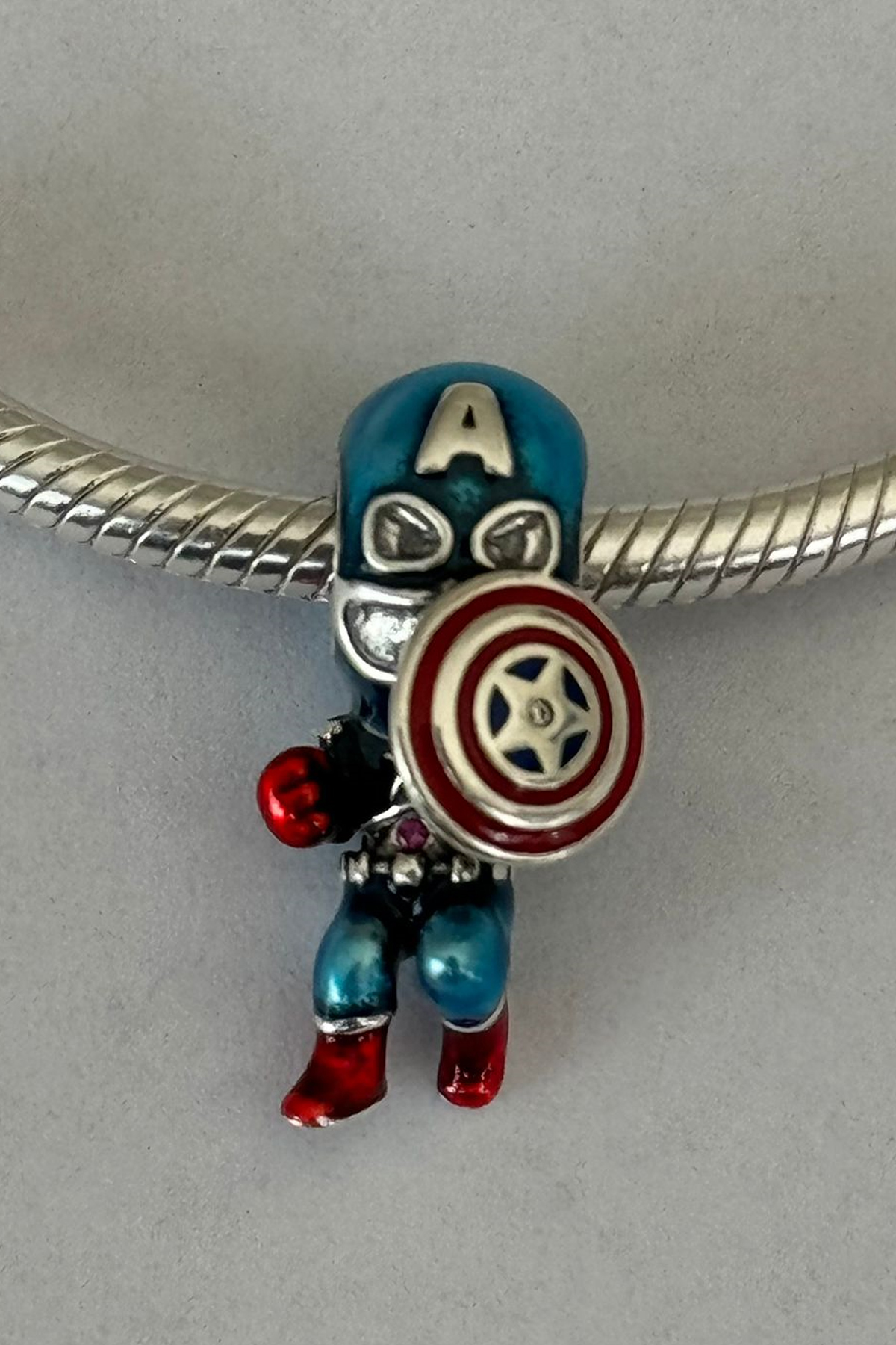 Fubena Captan America Charm - Görsel 2