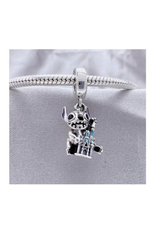 Fubena Stitch ve Kalesi Sallantılı Charm - Görsel 2