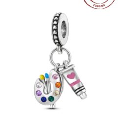 Palet ve Boya Sallantılı Charm