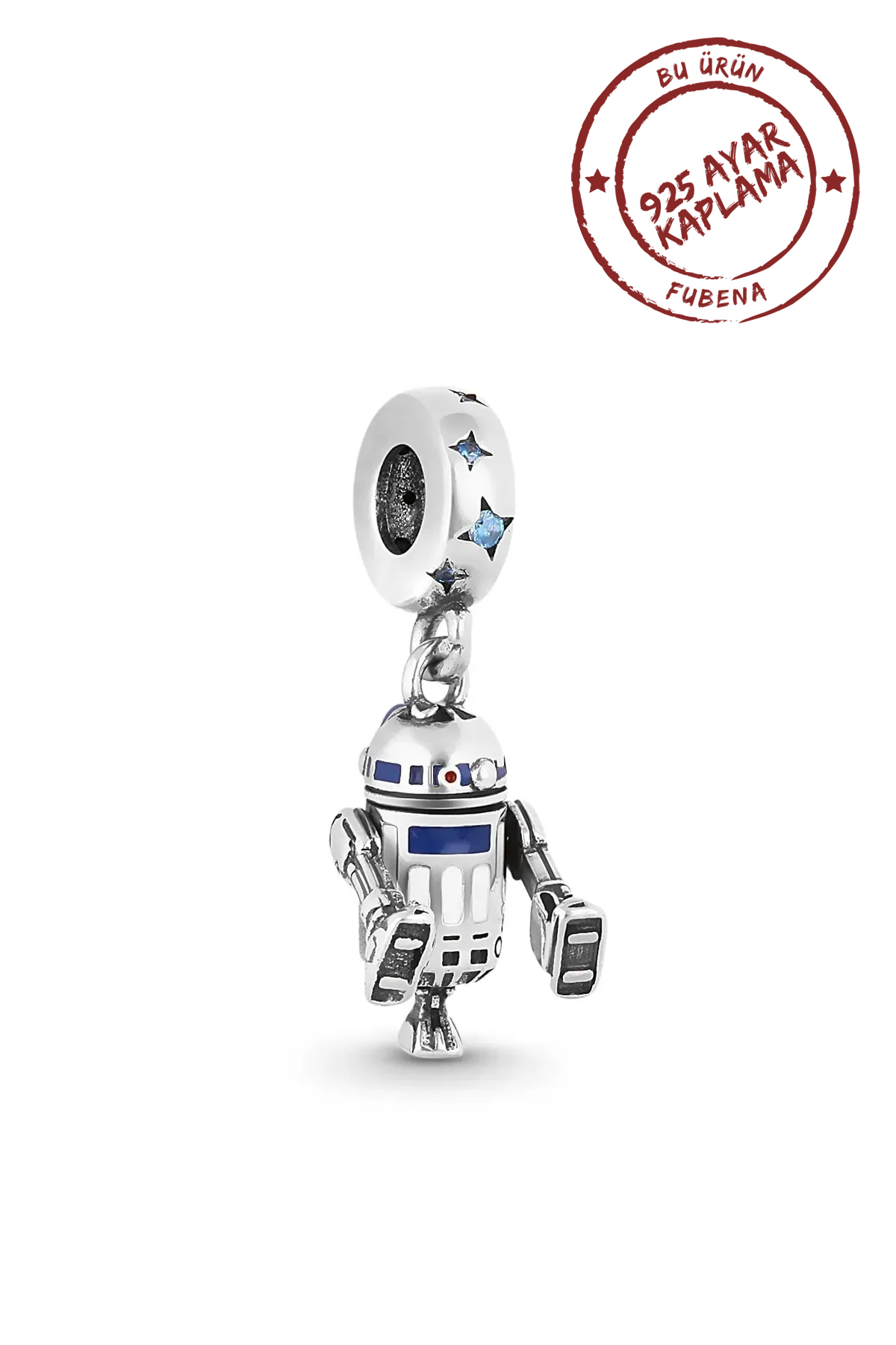 Fubena Star Wars Yıldız Savaşları R2-D2 Robot Sallantılı Charm