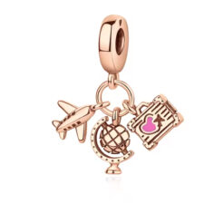Rose Valiz , Dünya ve Uçak Sallantılı Charm