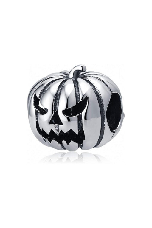 Hallowen Bal Kabağı Gümüş Charm