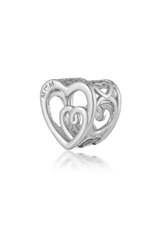 Sonsuz Mom Kalp Charm