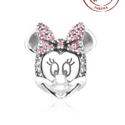 Minnie Taşlı Siluet Klips Charm
