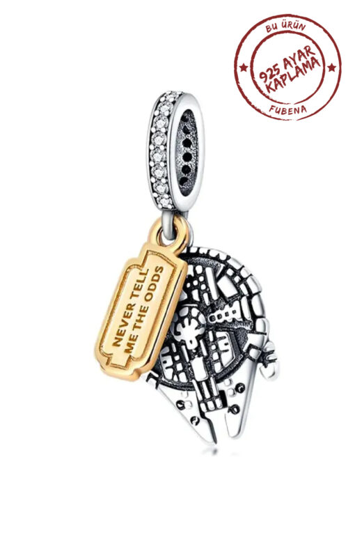 Fubena Star Wars Millennium Falcon Sallantılı Charm