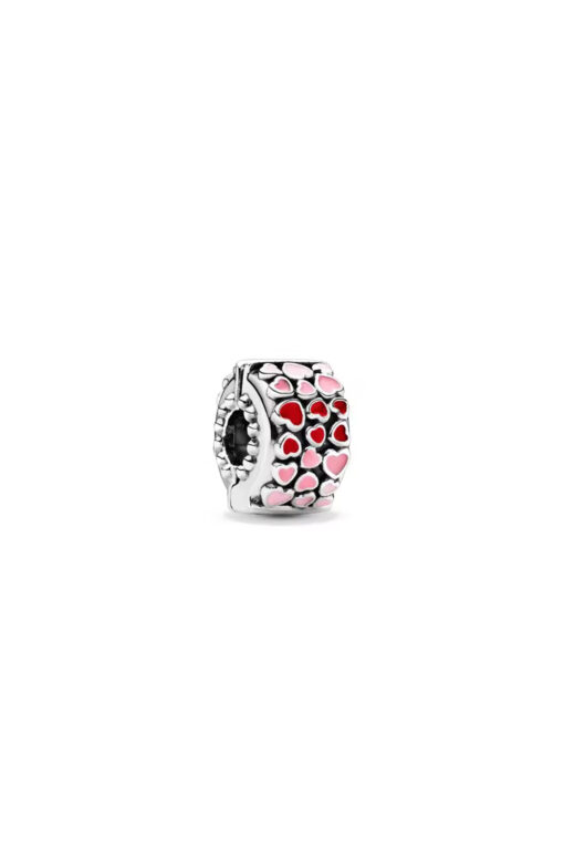 Lovebomb Gümüş Klips Charm