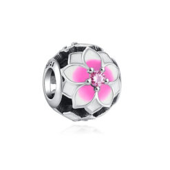 Taşlı Menekşe Kafes İşi Charm