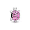 Pembe Taşlı Kaplumbağa Charm