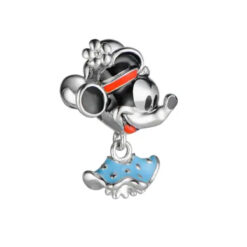 Büyülü Mickey Gümüş Charm