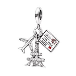 Uçak Paris ve Zarf Sallantılı Charm