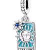 Güneş Tarot Kartı Sallantılı Charm
