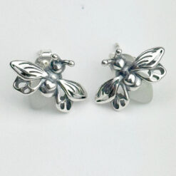 Karanlıkta Parlayan Ateşböceği Gümüş Çift Küpe