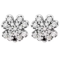 Menekşe Gümüş Küpe